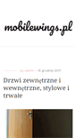 Mobile Screenshot of mobilewings.pl