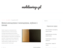 Tablet Screenshot of mobilewings.pl